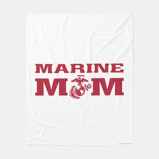 Marine mama fleece deken (Voorkant)