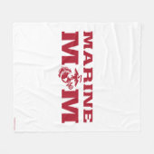 Marine mama fleece deken (Voorkant (Horizontaal))