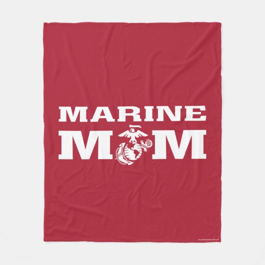 Marine mama fleece deken (Voorkant)