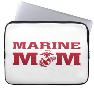 Marine mama laptop sleeve