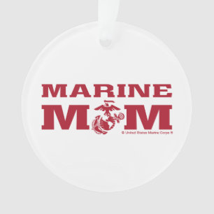 Marine mama ornament
