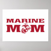 Marine mama poster (Voorkant)