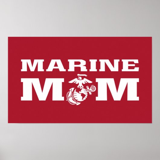 Marine mama poster (Voorkant)