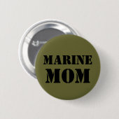 Marine mama ronde button 5,7 cm (Voorkant /achterkant)