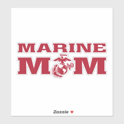 Marine mama sticker (Vel)