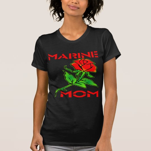 Marine mama t-shirt (Voorkant)