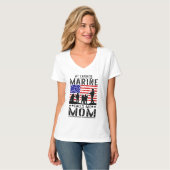 Marine mama t-shirt (Voorkant volledig)