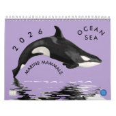 Marine mammals calendar kalender (Hoes)