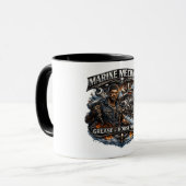 Marine Mechanicien Koffiemok Mok (Voorkant links)