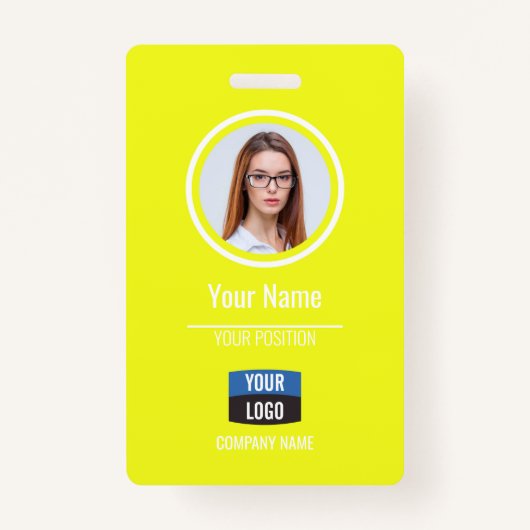 Marine - Medewerker Foto ID Bedrijf Beveiligingsba Badge (Voorkant)