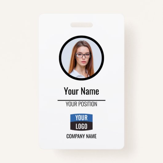 Marine - Medewerker Foto ID Bedrijf Beveiligingsba Badge (Voorkant)