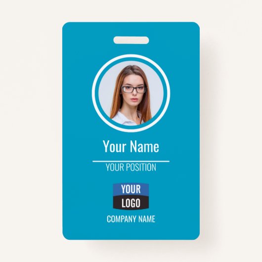 Marine - Medewerker Foto ID Bedrijf Beveiligingsba Badge (Voorkant)