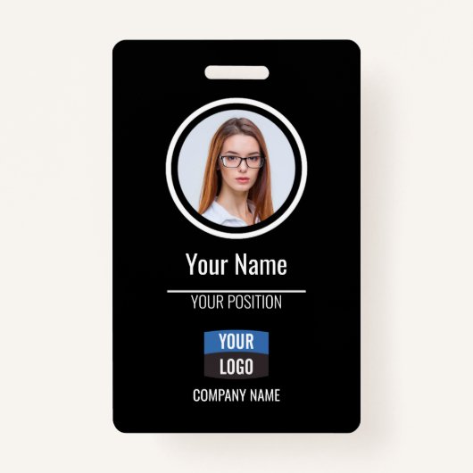 Marine - Medewerker Foto ID Bedrijf Beveiligingsba Badge (Voorkant)