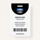 Marine - Medewerker Foto ID Bedrijf Beveiligingsba Badge (Achterkant)