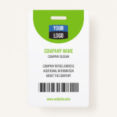 Marine - Medewerker Foto ID Bedrijf Beveiligingsba Badge (Achterkant)