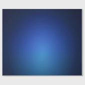 Marine met Lichtblauw Gradient Wrapping Papier (Vlak)