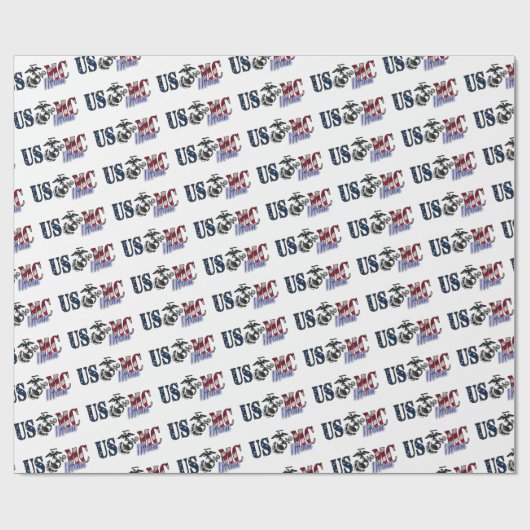 Marine Moeder Gift Ideeën - Marie Corps Cadeaupapier (Vlak)