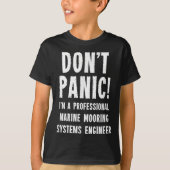 Marine Mooring Systems Engineer  T-shirt (Voorkant)