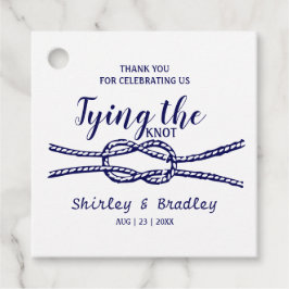 Marine Nautical Wedding Favor Dank u Bedankjes Labels