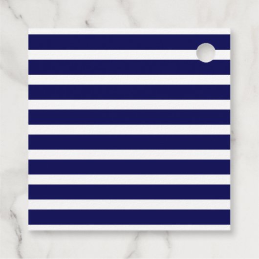 Marine Nautical Wedding Favor Dank u Bedankjes Labels (Achterkant)