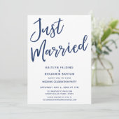 Marine Net Getrouwd Zakelijk Moderne Ontvangst All Kaart (Staand voorkant)