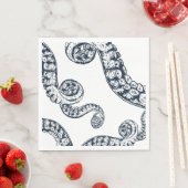 Marine Octopus Papieren servetten (Insitu)