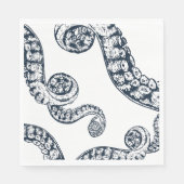Marine Octopus Papieren servetten (Voorkant)
