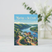 Marine on St. Croix USA Briefkaart (Staand voorkant)