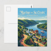 Marine on St. Croix USA Briefkaart (Voorkant / Achterkant)