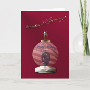 Marine Ornament Christmas Kaart