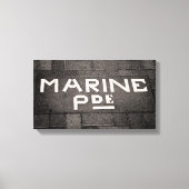 Marine Parade, Napier, Nieuw-Zeeland Canvas Afdruk (Voorkant)