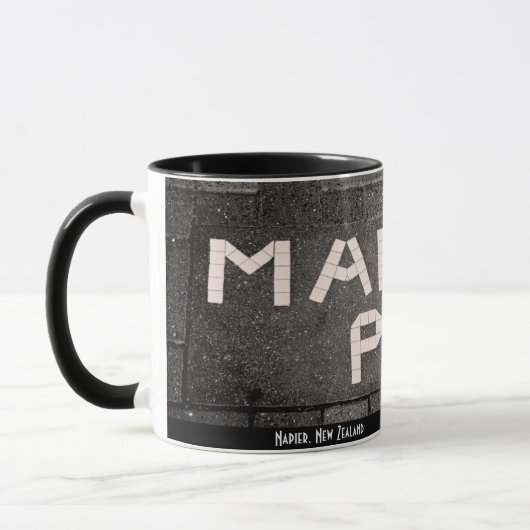 Marine Parade, Napier, Nieuw-Zeeland Mok (Links)