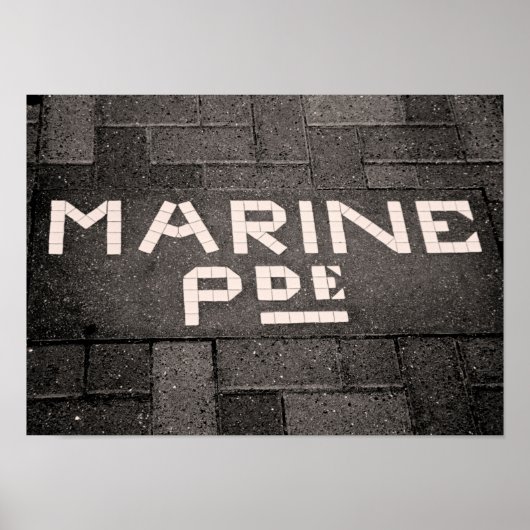 Marine Parade, Napier, Nieuw-Zeeland Poster (Voorkant)