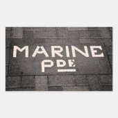 Marine Parade, Napier, Nieuw-Zeeland Rechthoekige Sticker (Voorkant)