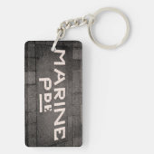 Marine Parade, Napier, Nieuw-Zeeland Sleutelhanger (achterkant)