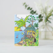 MARINE PARK-postkaart Briefkaart (Staand voorkant)