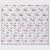 Marine pattern cadeaupapier (Vlak)