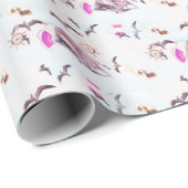 Marine pattern cadeaupapier (Rol Hoek)