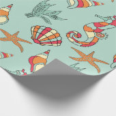Marine Pattern Cadeaupapier (Hoek)