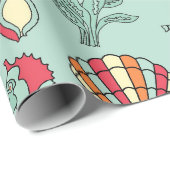 Marine Pattern Cadeaupapier (Rol Hoek)