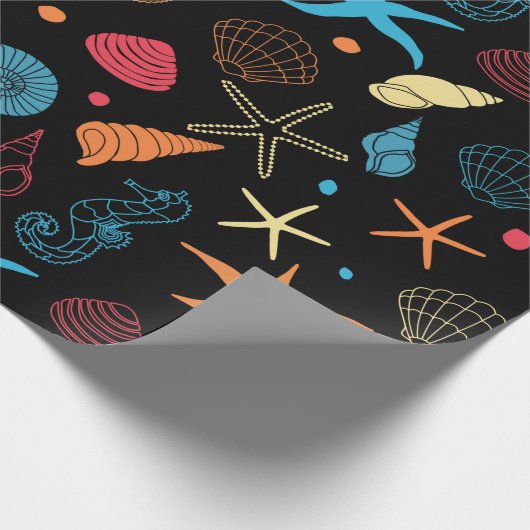 Marine Pattern Cadeaupapier (Hoek)