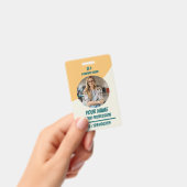 Marine personeelsfoto ID-badge Badge (Handheld)