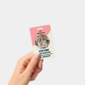 Marine personeelsfoto ID-badge Badge (Handheld)