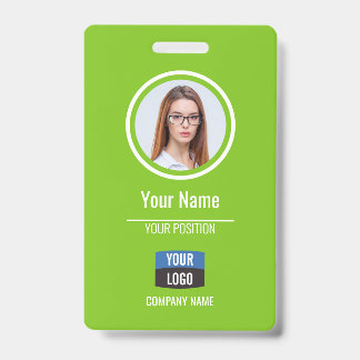 Marine - Personeelsfoto ID Bedrijfsbeveiligingsbad Badge