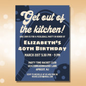 Marine Pickleball Feest Sportieve Paddles Verjaard Kaart