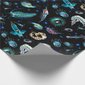 Marine Plankton Cadeaupapier (Hoek)