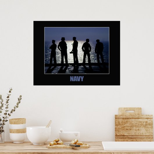 marine poster (Keuken)