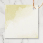 marine rode bloemen gouden bladeren bruiloft bedankjes labels (Achterkant)