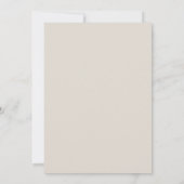 Marine Roest Goud Abstracte Rol Bruiloft Kaart (Achterkant)