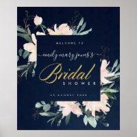 MARINE ROZE BLOEMEN WATERVERF BRUIDSSHOWER WELKOM